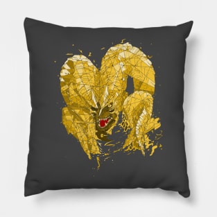 Kulve the Golden Behemouth Pillow