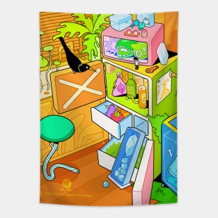 Refrigerator Color Tapestry