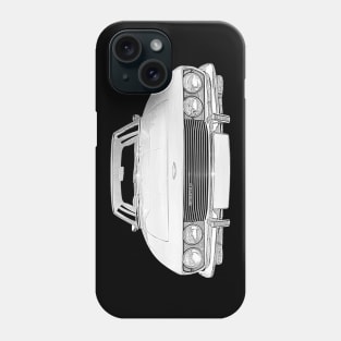 Jensen Interceptor 1970s British classic car Phone Case