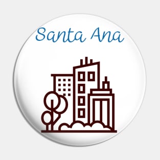 City Of Santa Ana Pin