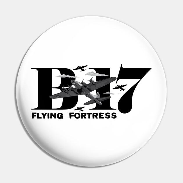 B17 Flying Fortress Pin by J31Designs