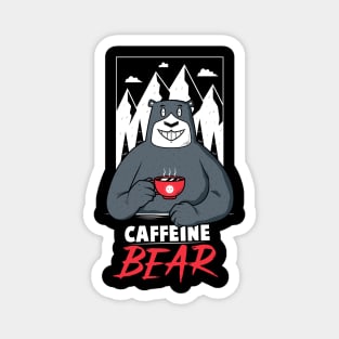 Caffeine Bear Magnet