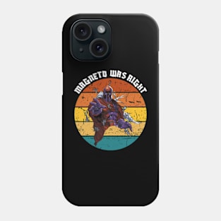 Magneto was right and sunset ,x men,sunset Phone Case