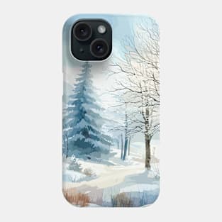 Winter Forest Winter Landscape Phone Case