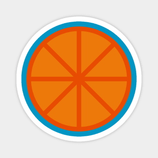 Citrus Orange Slice Magnet