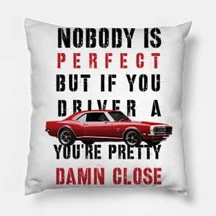 Classic Chevrolet Camaro lover Pillow