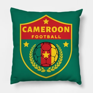 Cameroon Football Ball Pillow