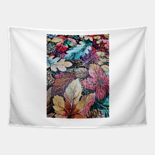 Colorful Autumn leaves Tapestry