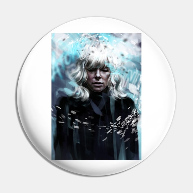 Atomic Blonde Pin by dmitryb1