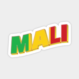 Mali Vintage style retro souvenir Magnet