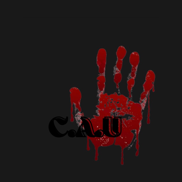 creepy bloody hand C.A.U (creepy and unexplained) by Creepy And Unexplained