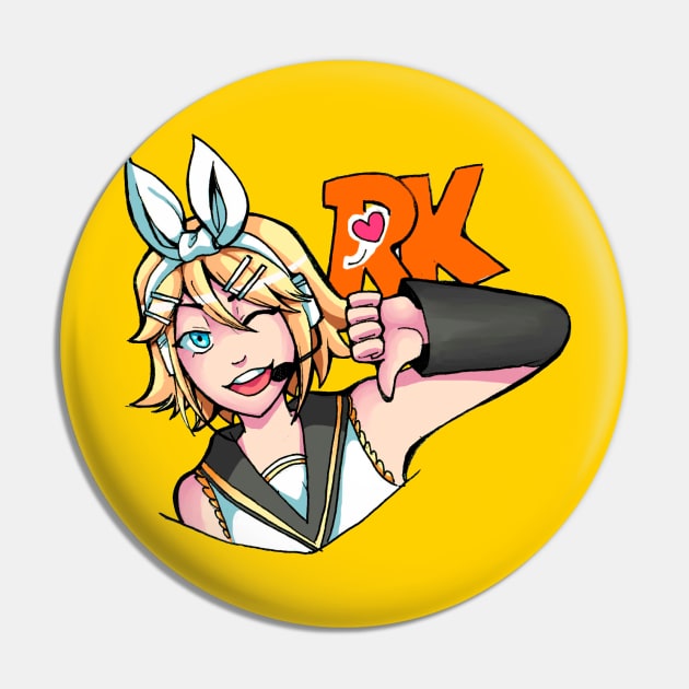 Kagamine Rin Pin by shikicraig