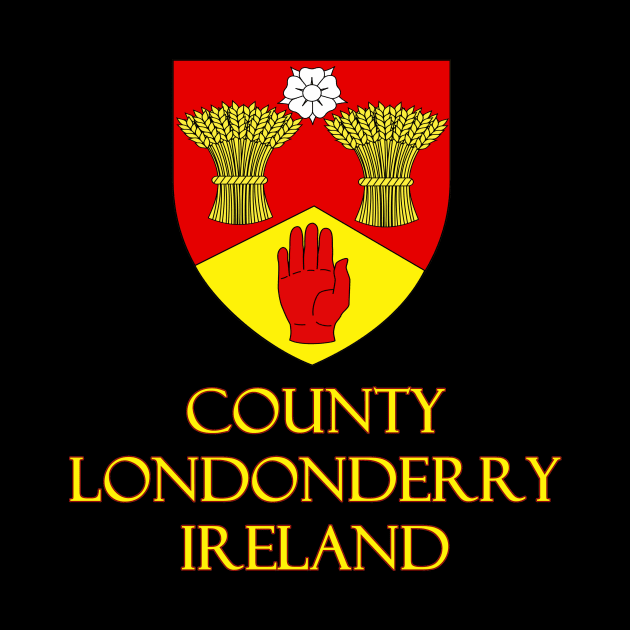 County Londonderry, Ireland - Coat of Arms by Naves