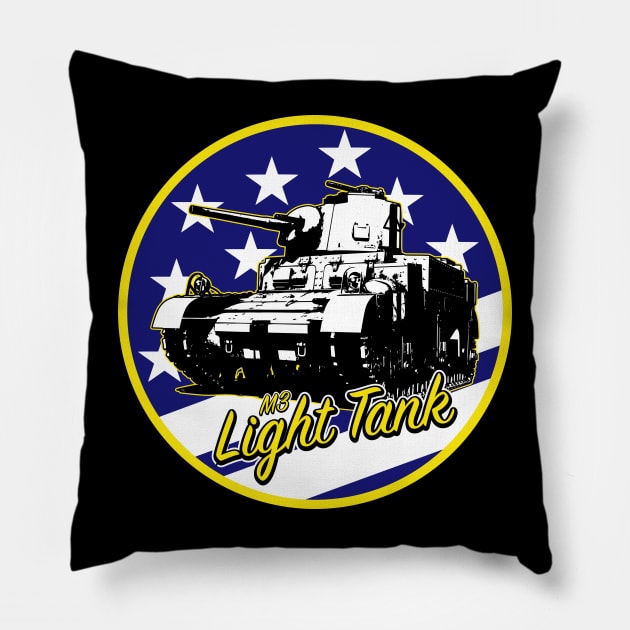 M3 Light Tank Pillow by TCP