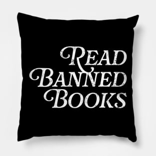 Read Banned Books Pillow