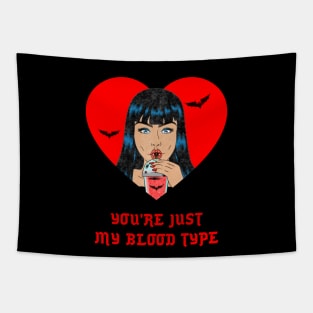 you are just my blood type Tapestry