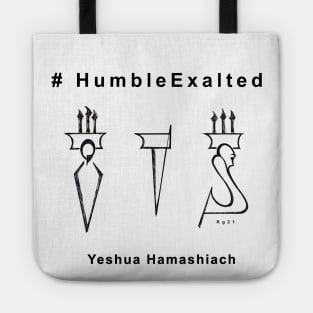 Story of Jesus as Humble Exalted Tote