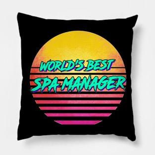 Funny Spa Manager Gift Pillow