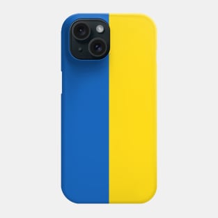 Vertical Ukraine Flag Phone Case