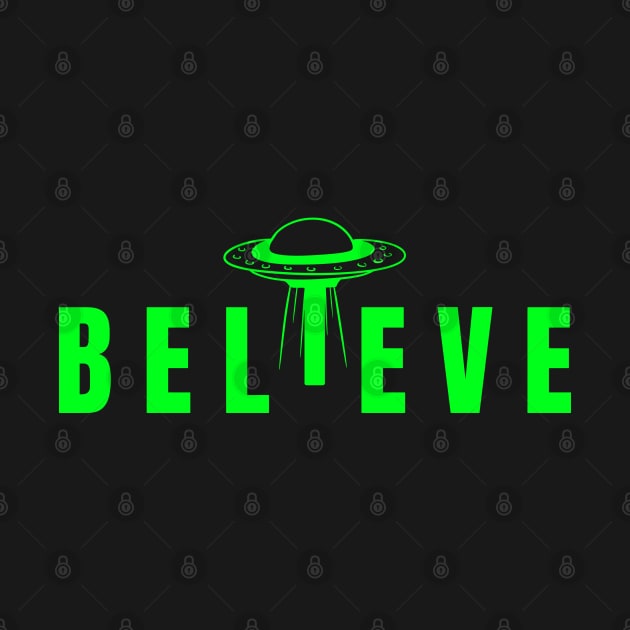 Alien Lover UFO Abduction Believe by Shopinno Shirts