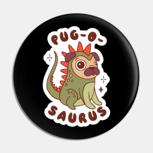 Dinosaur Pug Pin