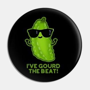 I've Gourd The Beat Cute Veggie Pun Pin