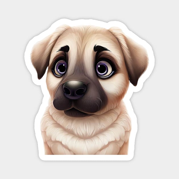 Furrific Kangal Shepherd Magnet by Art By Mojo