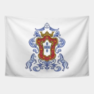 Stylised Portuguese Crest Tapestry