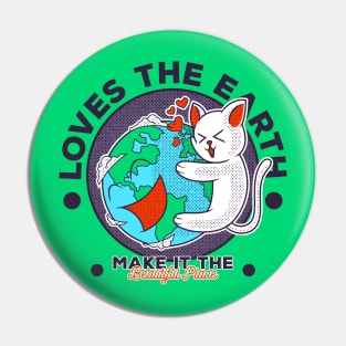 Love The Earth Pin