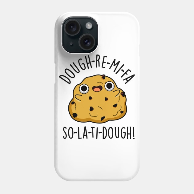 Dough-Re-Mi Cute Music Dough Pun Phone Case by punnybone