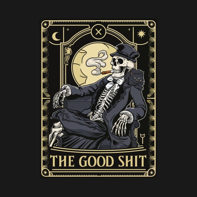 Funny Tarot Card : The Good Shit by Custom Prints HD