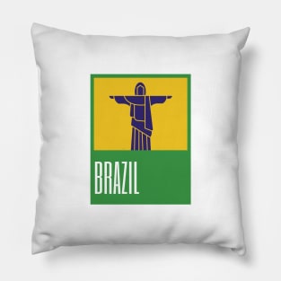 Brazil Country Symbol Pillow