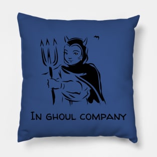 In ghoul company Pillow