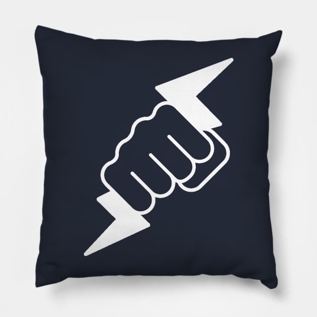 West Side Lightning Alternate Logo Pillow by twothree