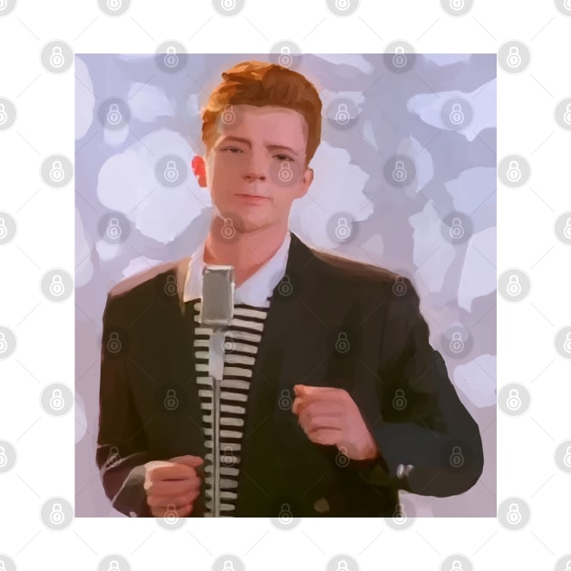 rick roll meme by aesthetic shop