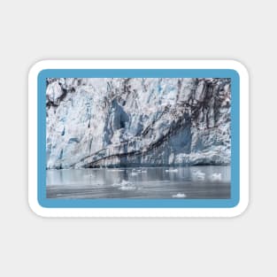 USA. Alaska. Glacier. Close Up. Magnet