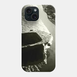 Boat in the Mud - Norfolk, UK Phone Case