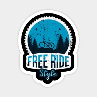 Free ride style Magnet