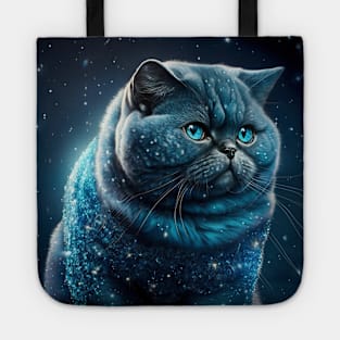 Fluffy British Shorthair Tote