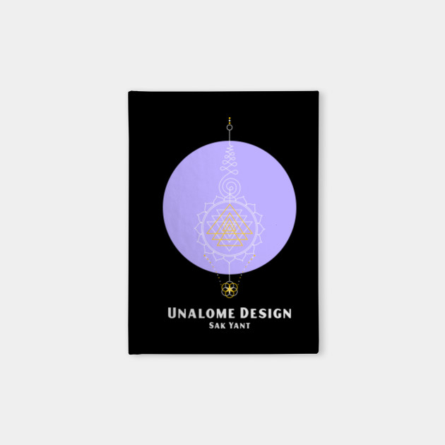 Unalome Design Sak Yant - Unalome Lotus - Notebook | TeePublic AU