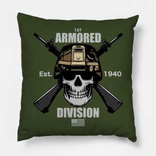 1st Armored Division Pillow