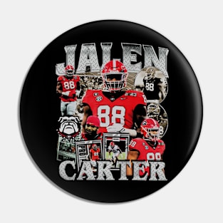 Jalen Carter College Vintage Bootleg Pin