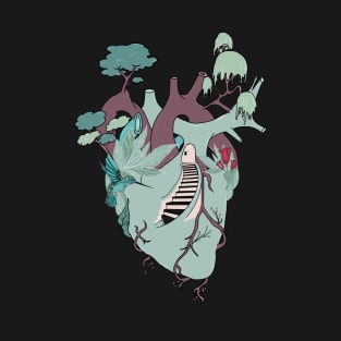 Anatomy heart art T-Shirt