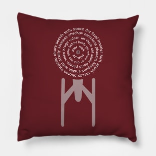 Wordy Vessel Pillow