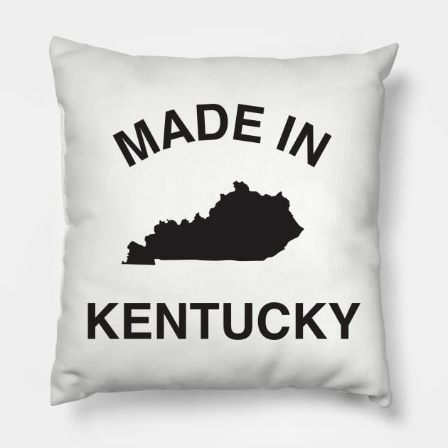 Made in Kentucky Pillow by elskepress