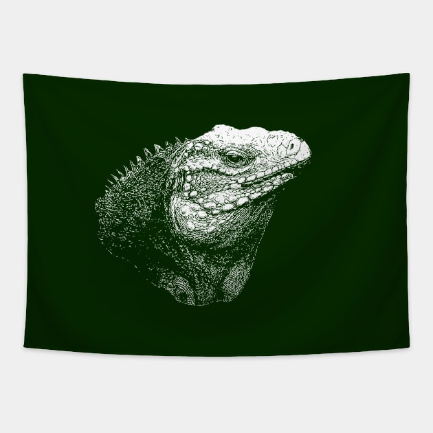 Iguana Tapestry by Guardi