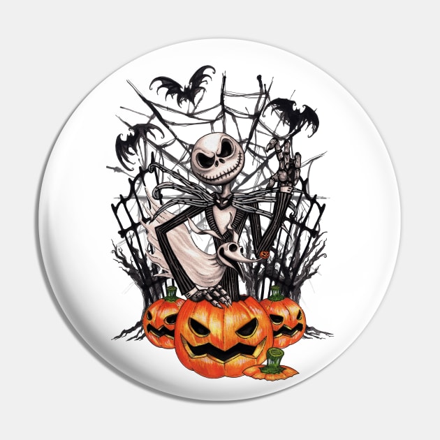 Pumpkin King Pin by JoeConde