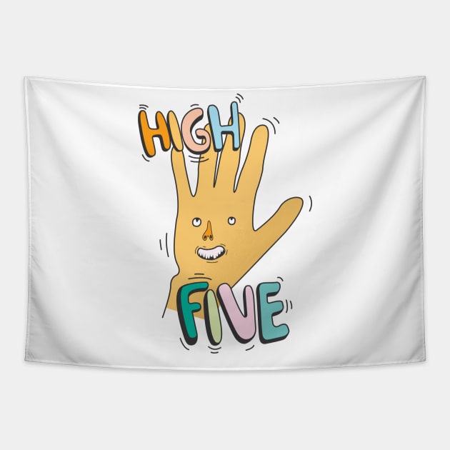 High five Tapestry by now83