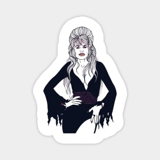 Elvira Dolly Parton Magnet