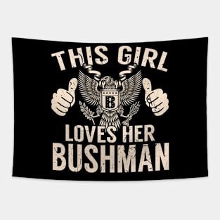 BUSHMAN Tapestry